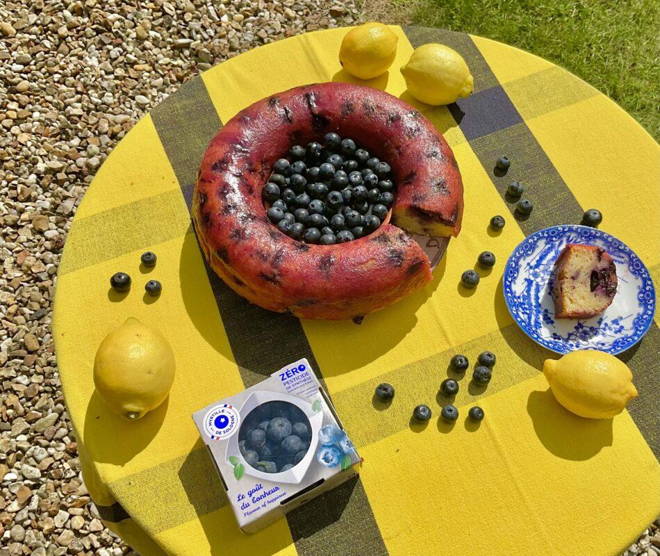 clafoutis myrtille et citron