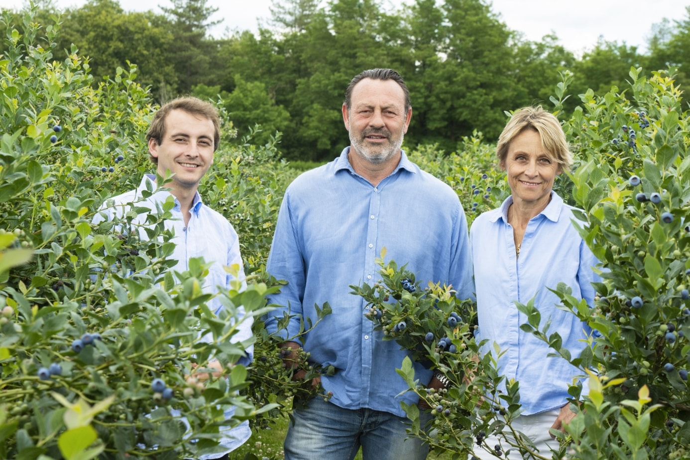 Alexandre, David et Anne ont développé l'Agriculture fusionnelle