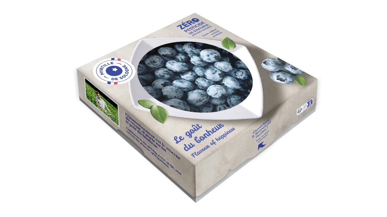 myrtilles cultivées en agriculture raisonnée